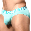 Andrew Christian Almost Naked Oxford Mesh Briefs - Mint