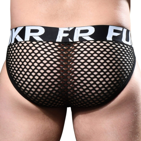 Andrew Christian Almost Naked FUKR Net Briefs - Black