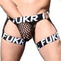 Andrew Christian Almost Naked FUKR Net Chap Thong - Black