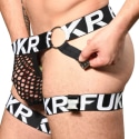 Andrew Christian Almost Naked FUKR Net Chap Thong - Black