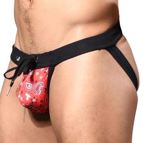 Andrew Christian Jock Strap Queer Castro Bandana Show-It Rouge