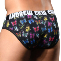 Andrew Christian Almost Naked Butterflies Briefs - Black