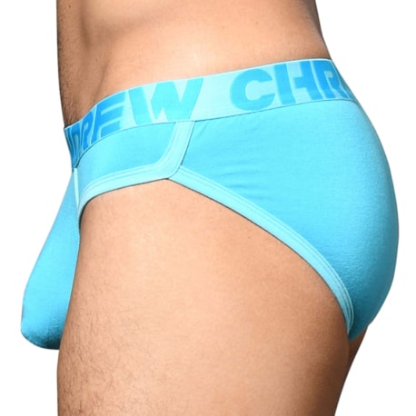 Andrew Christian Almost Naked Bamboo Retro Briefs - Aqua