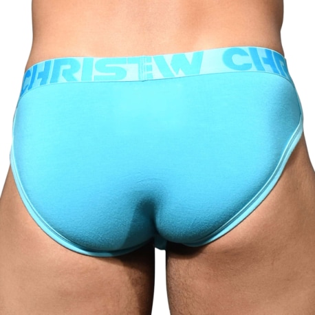 Andrew Christian Almost Naked Bamboo Retro Briefs - Aqua