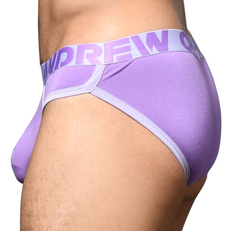 Andrew Christian Almost Naked Bamboo Retro Briefs - Lavender