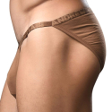 Andrew Christian Slip Tanga Almost Naked Lust Modal Marron