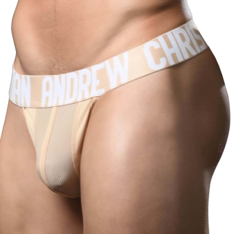 Andrew Christian Breeze Sports Thong - Sand