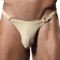 Andrew Christian Almost Naked Low Cut Ring Thong - Sand