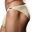 Andrew Christian Almost Naked Low Cut Ring Briefs - Sand