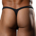 Andrew Christian String Almost Naked Deep V Cut Anthracite