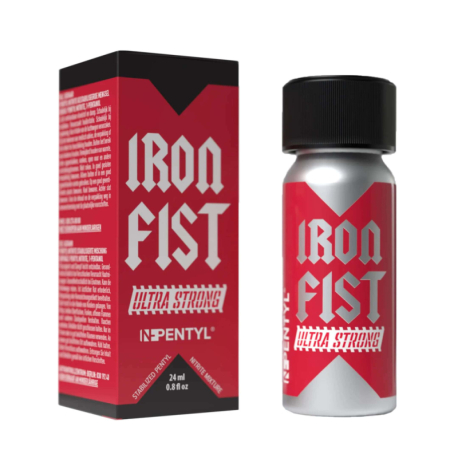 PWD Factory Iron Fist Ultra Strong Pentyl Poppers - 24 ml