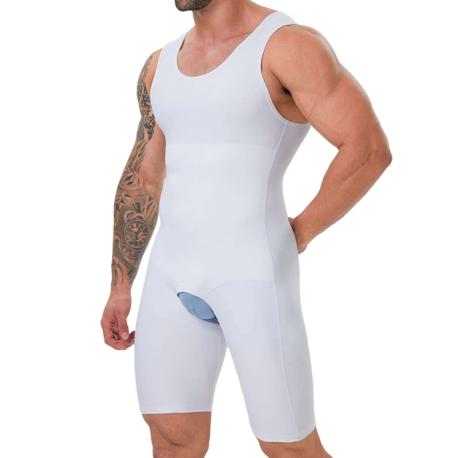 SKU Compression Bodysuit - White