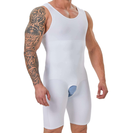 SKU Compression Bodysuit - White