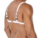 CUT4MEN H4RNESS C-Ring Crossed Harness - White