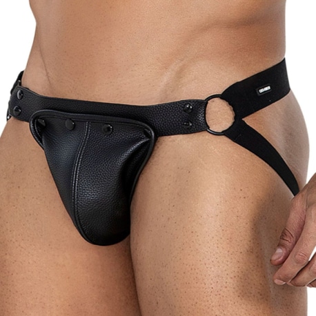 CUT4MEN Jock Strap Snap Noir