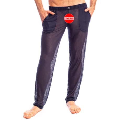 L'Homme invisible Pantalon Lounge Bleu Nuit