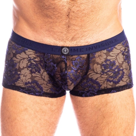 L'Homme invisible Iris de Nuit Hipster Push-Up Trunks