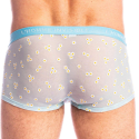 L'Homme invisible Paradiso Hipster Push-Up Trunks - Sky Blue