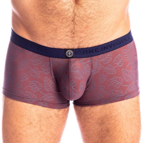 L'Homme invisible Talisman Push-Up Trunks - Mauve