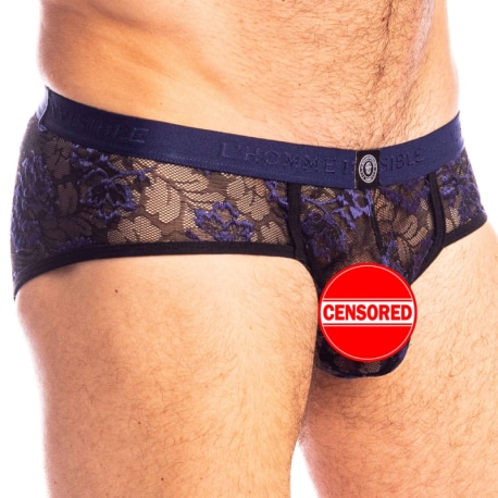 L'Homme invisible Iris de Nuit Push-Up Briefs