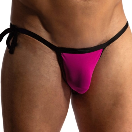 Manstore M2417 Cheeky Tanga Briefs - Magenta