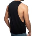 Addicted Low Rider Cotton Tank Top - Black