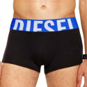 Diesel Bold Logo Cotton Boxer Briefs - Black