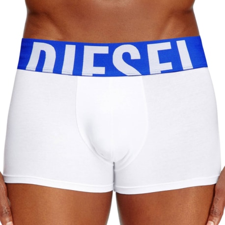 Diesel Boxer Coton Logo Bold Blanc