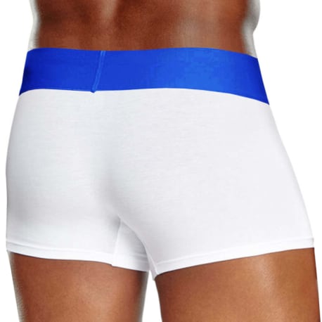 Diesel Bold Logo Cotton Boxer Briefs - White