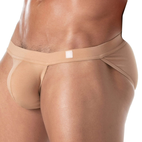 TOF Paris Skin Color Tanga Briefs - Beige