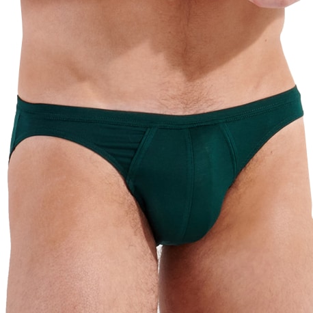 HOM Tencel Soft Comfort Micro Briefs - Dark Green