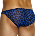 Modus Vivendi Leopard Low Cut Briefs - Blue