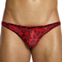 Modus Vivendi Leopard Low Cut Briefs - Red