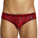 Modus Vivendi Leopard Briefs - Red