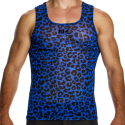 Modus Vivendi Leopard Tank Top - Blue