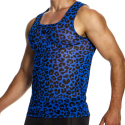 Modus Vivendi Leopard Tank Top - Blue