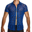 Modus Vivendi Leopard Shirt - Blue