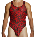 Modus Vivendi Body String Léopard Rouge