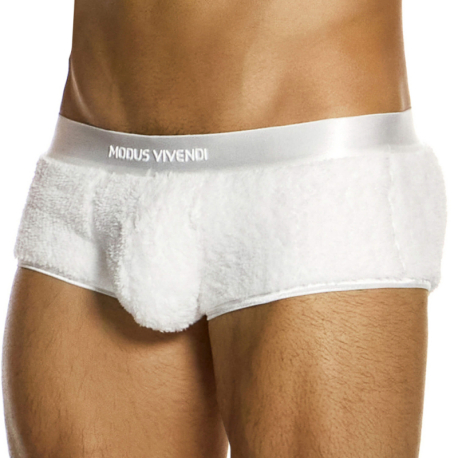 Modus Vivendi Boxer Court Fourrure Blanc