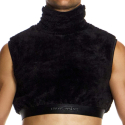 Modus Vivendi Crop Top Fourrure Noir