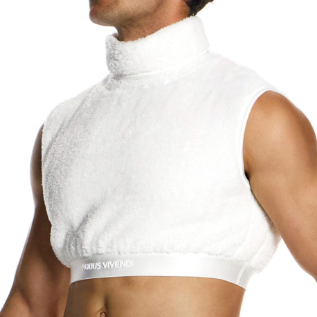 Modus Vivendi Crop Top Fourrure Blanc