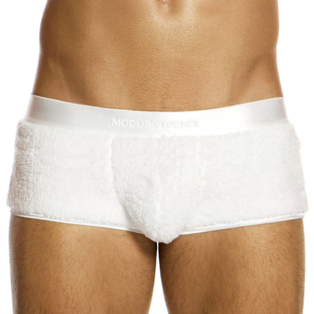 Modus Vivendi Boxer Court Fourrure Blanc