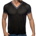 Addicted T-Shirt Slam Mesh Noir