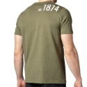 Bike T-Shirt Logo Coton Olive