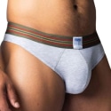 Bike Active Thong - Light Heather Grey