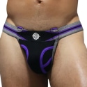 Breedwell New Wave Thong - Black - Purple