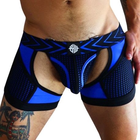 Breedwell Boxer Jock Chock Dickmatized Noir - Bleu