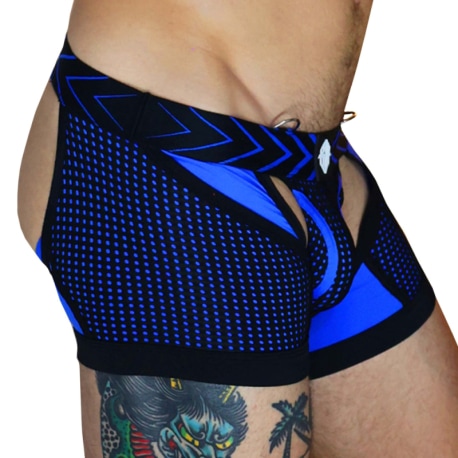 Breedwell Boxer Jock Chock Dickmatized Noir - Bleu