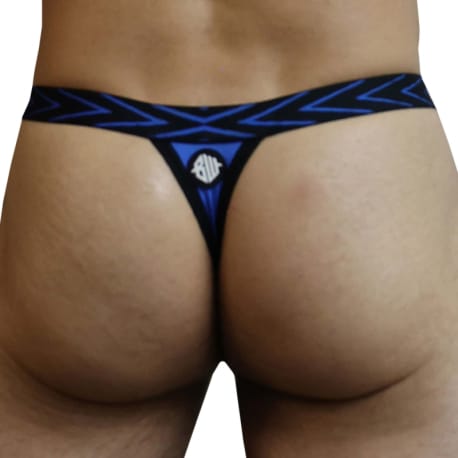 Breedwell Dickmatized Thong - Black - Blue