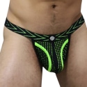 Breedwell String Dickmatized Noir - Vert Fluo